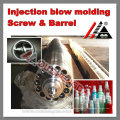 Baril de vis d&#39;injection pour la machine de moulage par soufflage d&#39;injection plastique